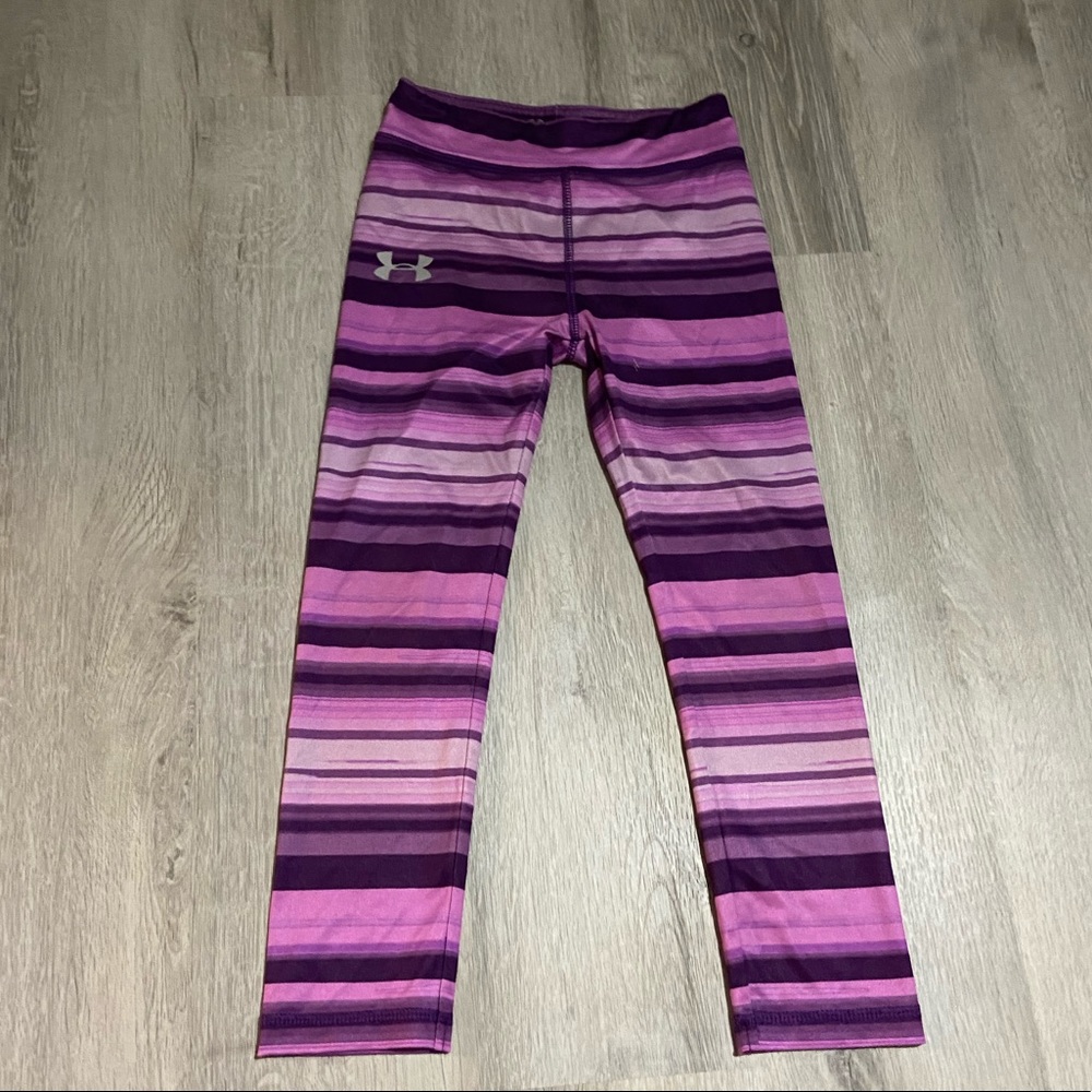 Girls Purple Leggings